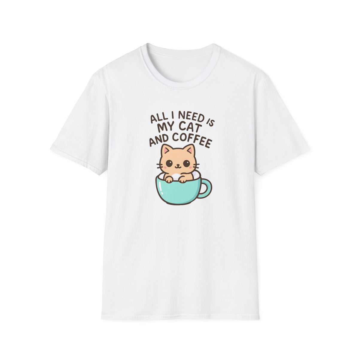 Cat in Coffee Cup T-Shirt