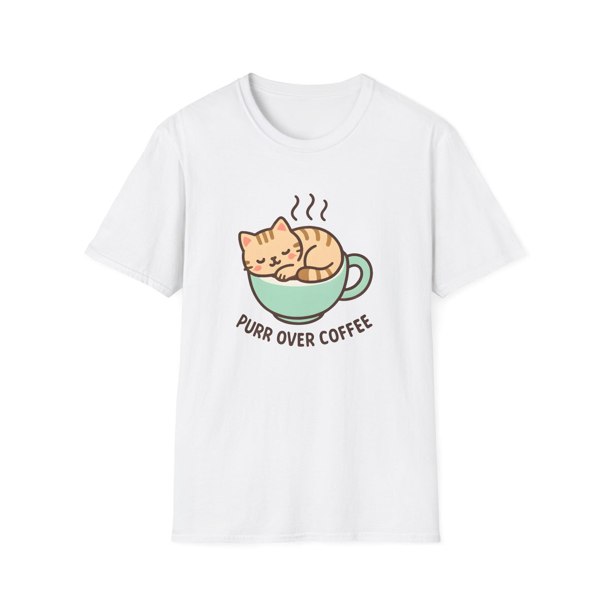 Cat in Coffee Cup T-Shirt