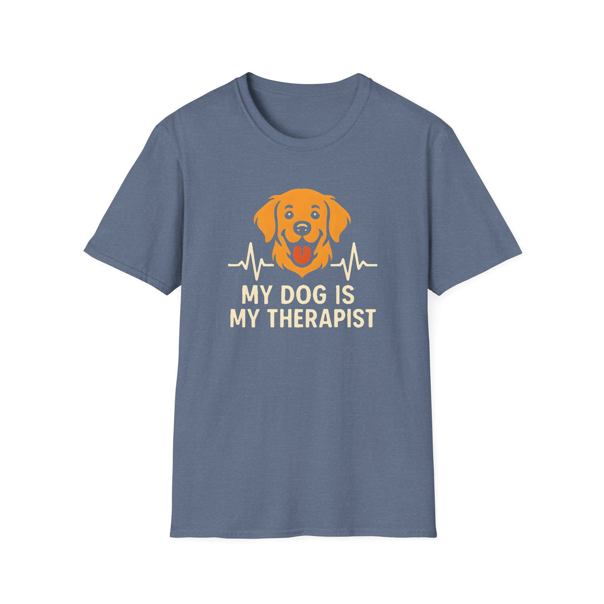 Therapy Dog Illustration T-Shirt