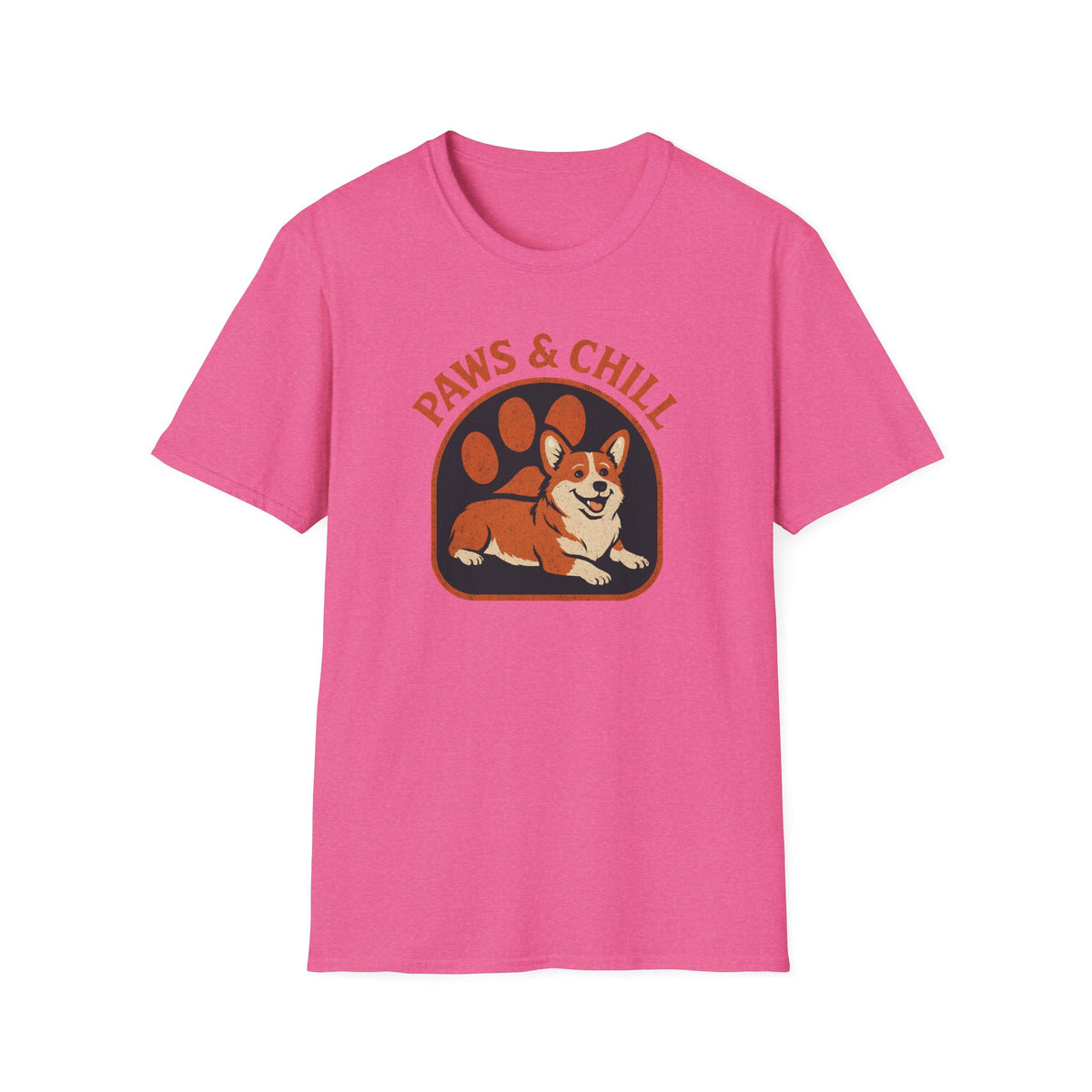 Corgi Paw Print T-Shirt
