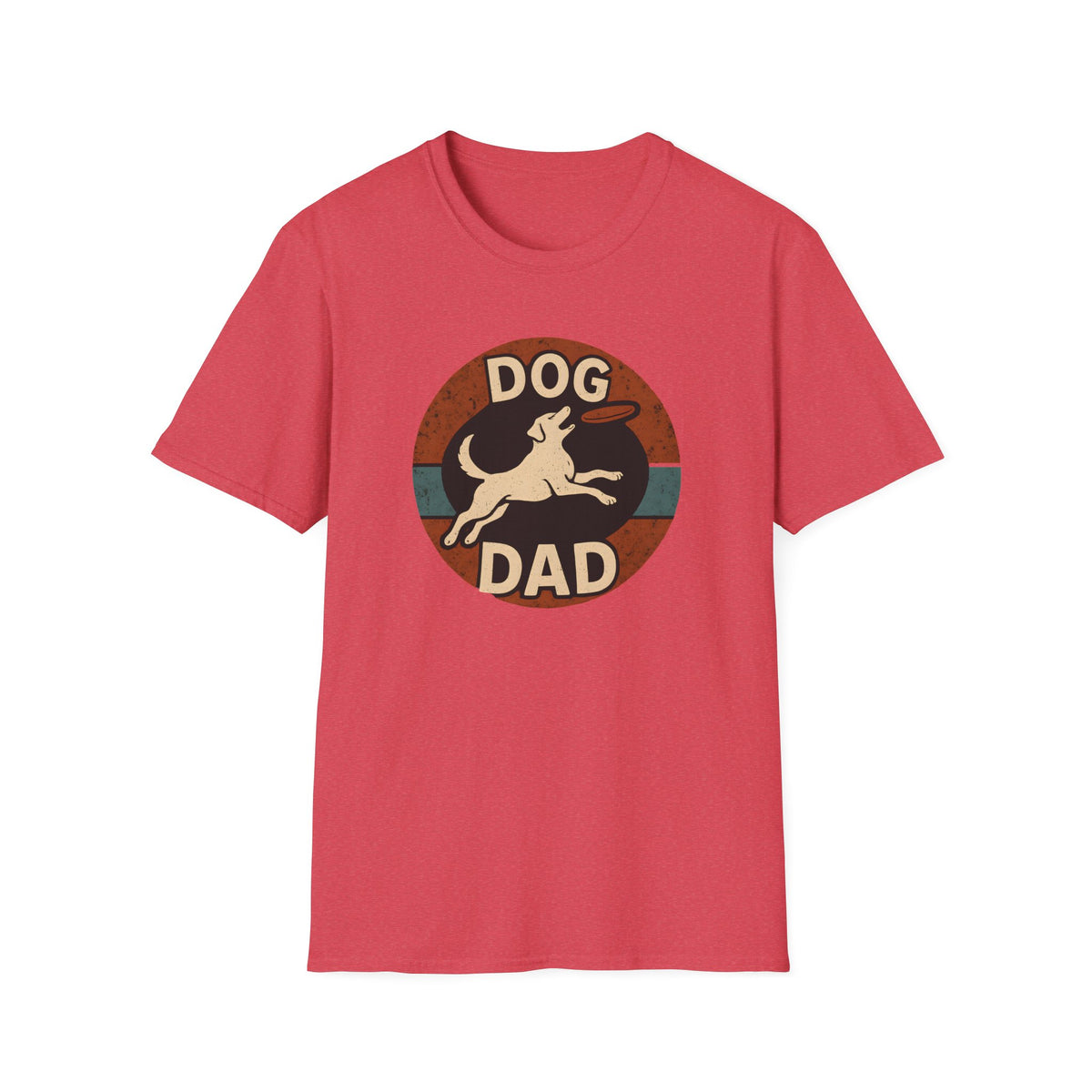 Dog Dad Badge T-Shirt