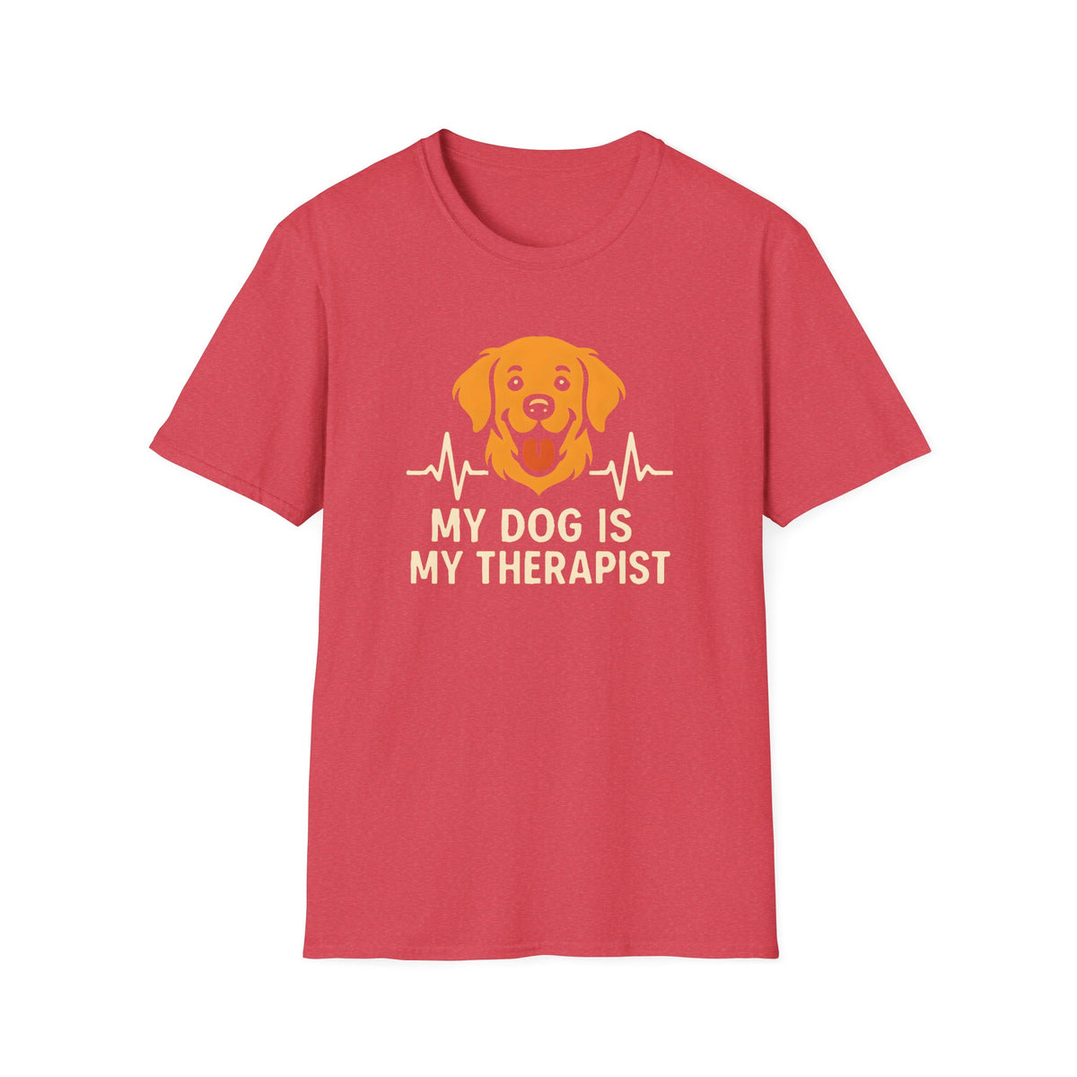 Therapy Dog Illustration T-Shirt