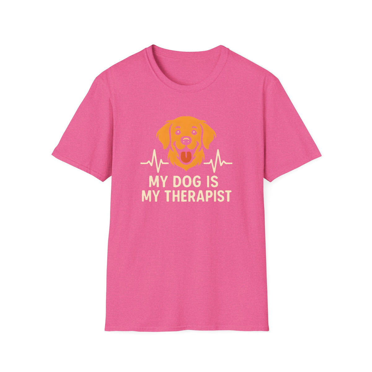 Therapy Dog Illustration T-Shirt
